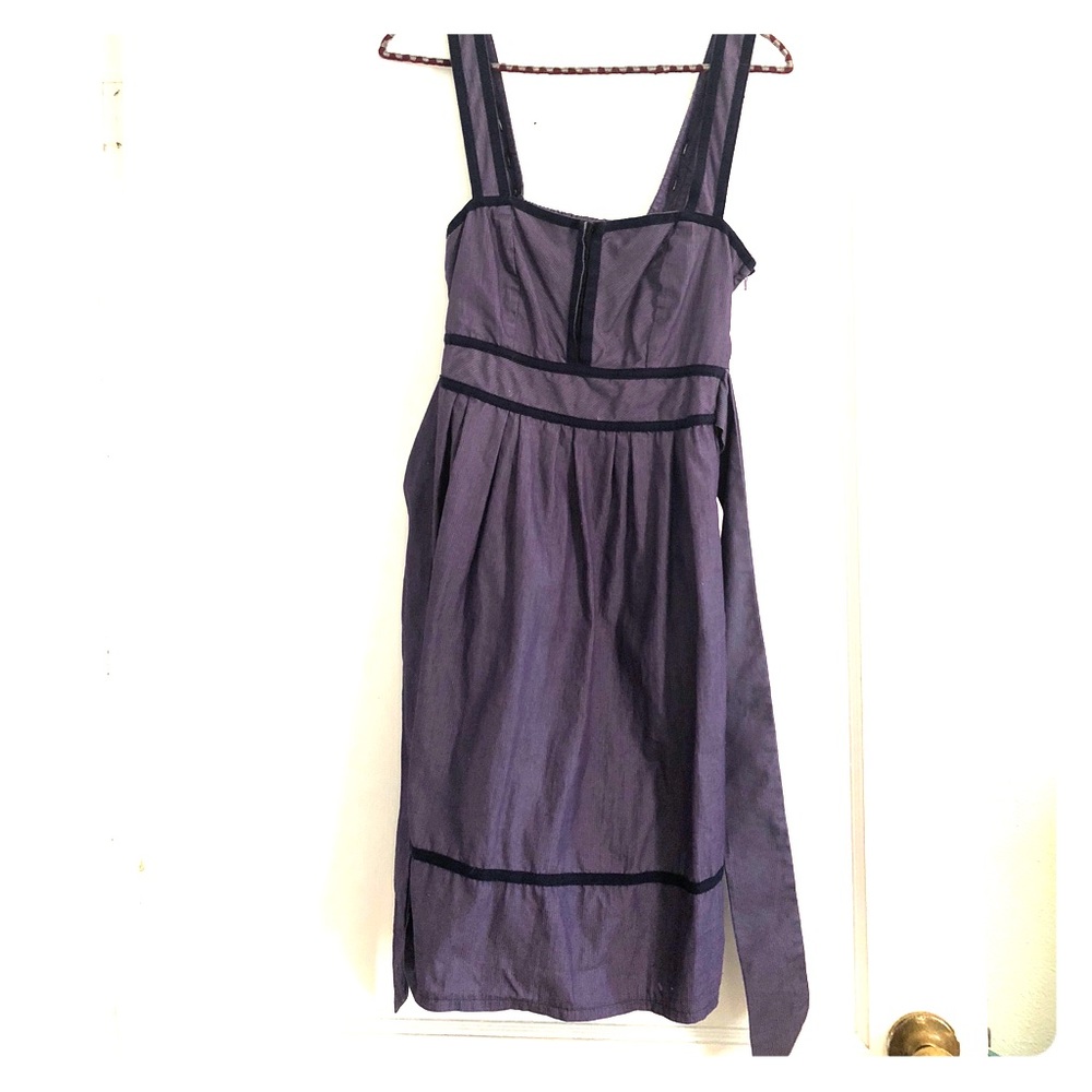 Soft denim dress with great details!